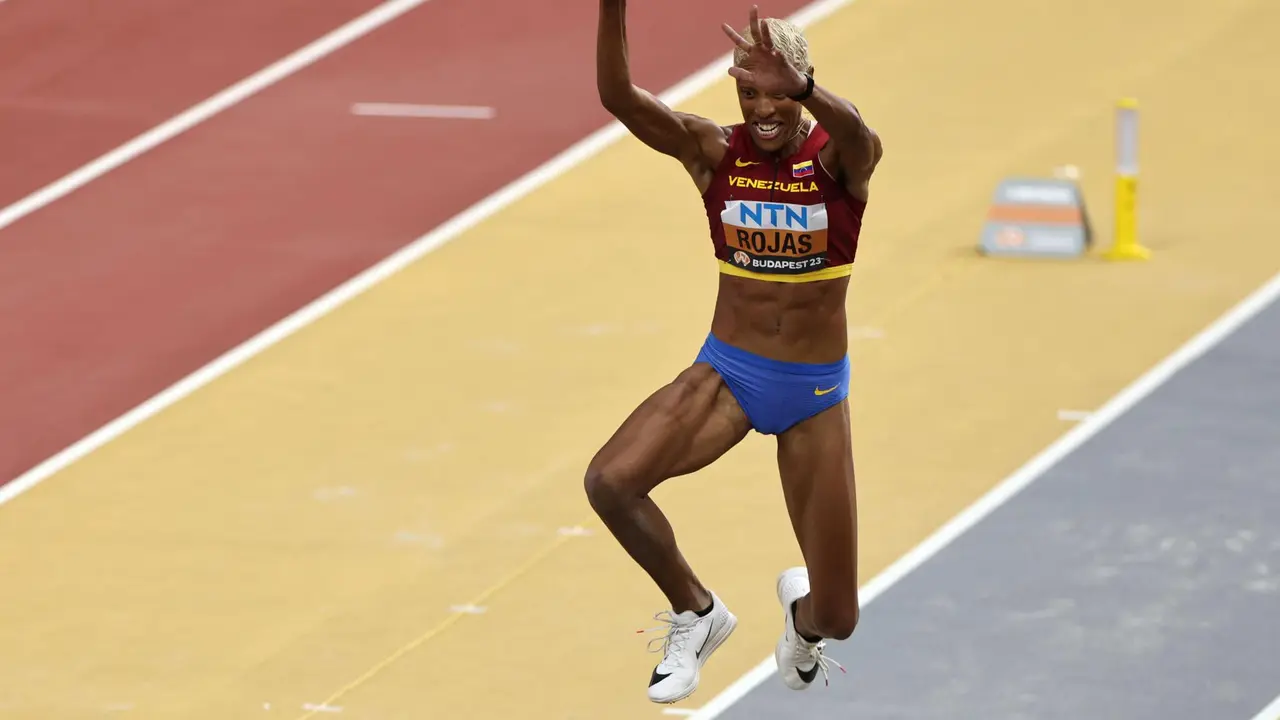 Imagen de archivo de la venezolana Yulimar Rojas. EFE/EPA/ANNA SZILAGYI